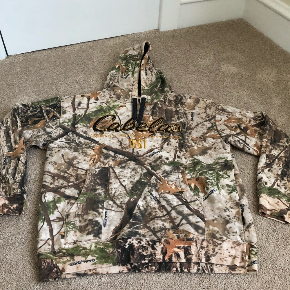 Cabela’s Camo Sweatshirt
